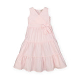 Tiered Wrap Dress