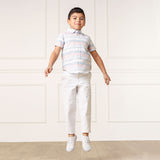 Linen Short Sleeve Button Down Shirt