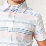 Linen Short Sleeve Button Down Shirt