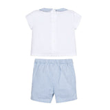 Peter Pan Shirt and Short Set