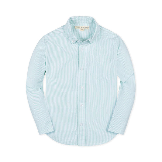 Organic Seersucker Shirt - Baby