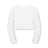 Organic Scallop Edge Cardigan
