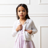 Organic Scallop Edge Cardigan