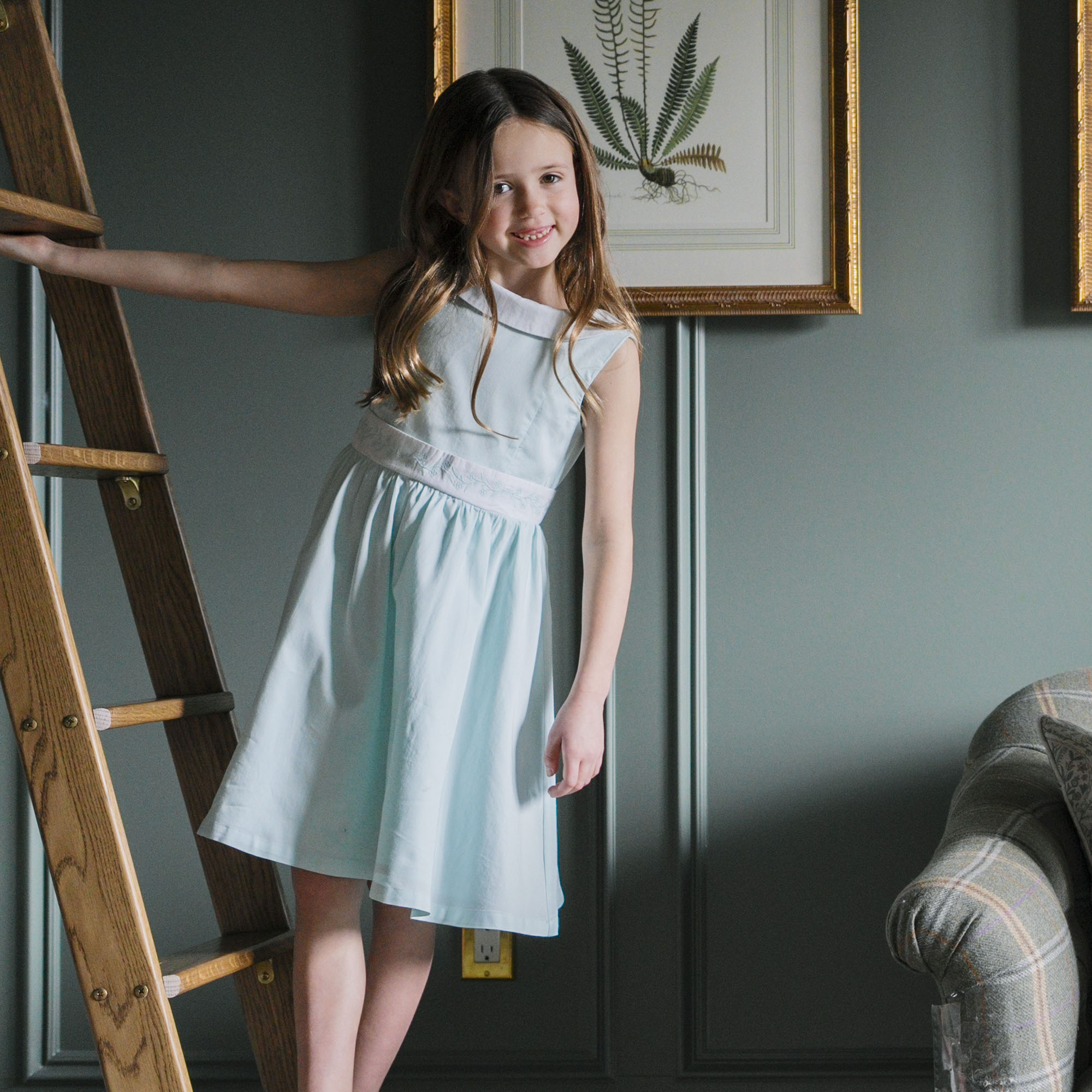 Organic Sateen Party Dress
