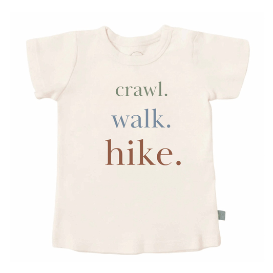 Crawl Walk Hike Tee