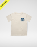 CAR CLUB USA TEE - CREAM (FRONT ONLY)