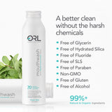 Natural Mouthwash Fluoride and Alcohol Free
