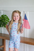 Cherry Gingham 2pc Bamboo Pajamas