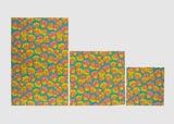 Beeswax Food Wrap - Sunrise Shell Print