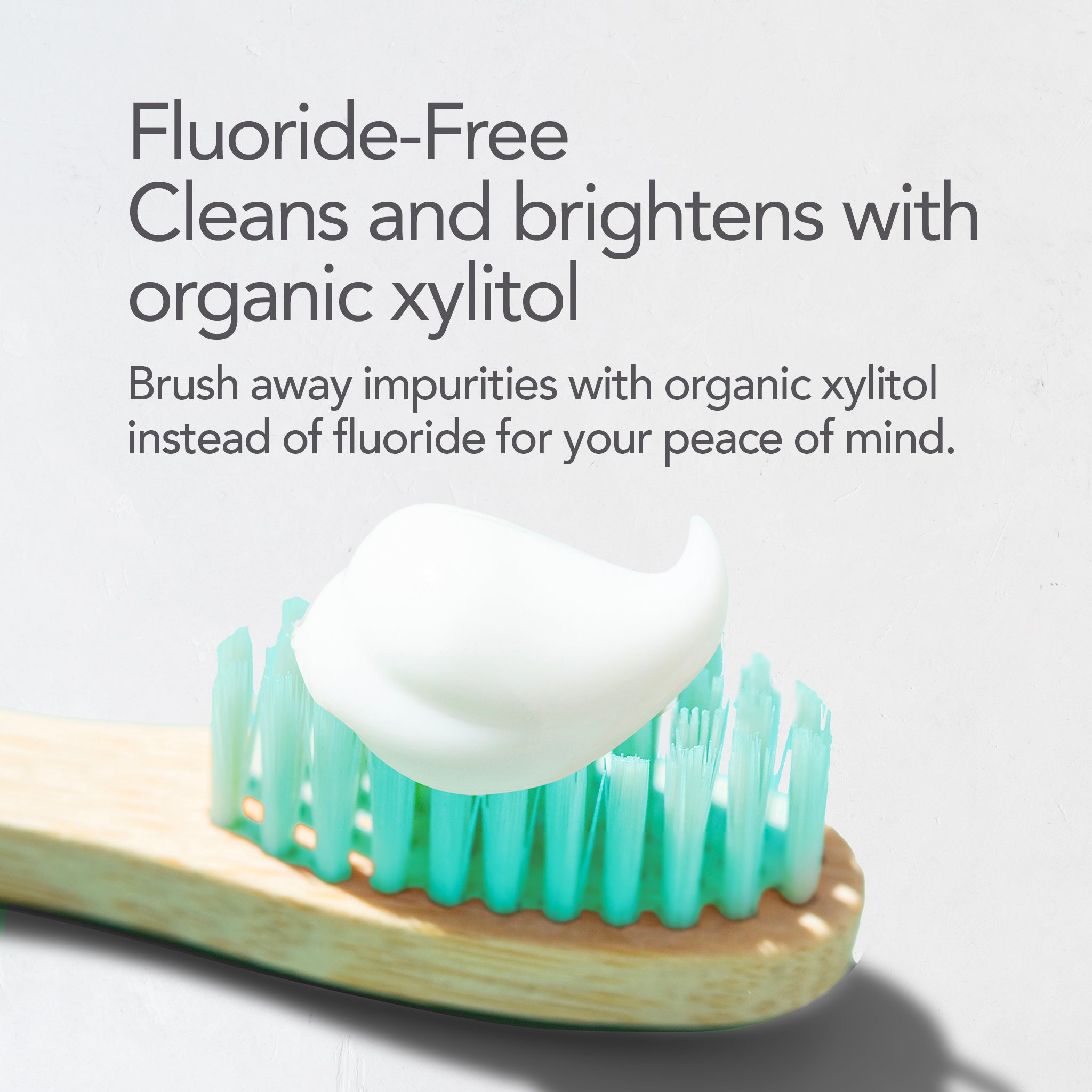 Fluoride-free Toothpaste with Natural Hydroxyapatite