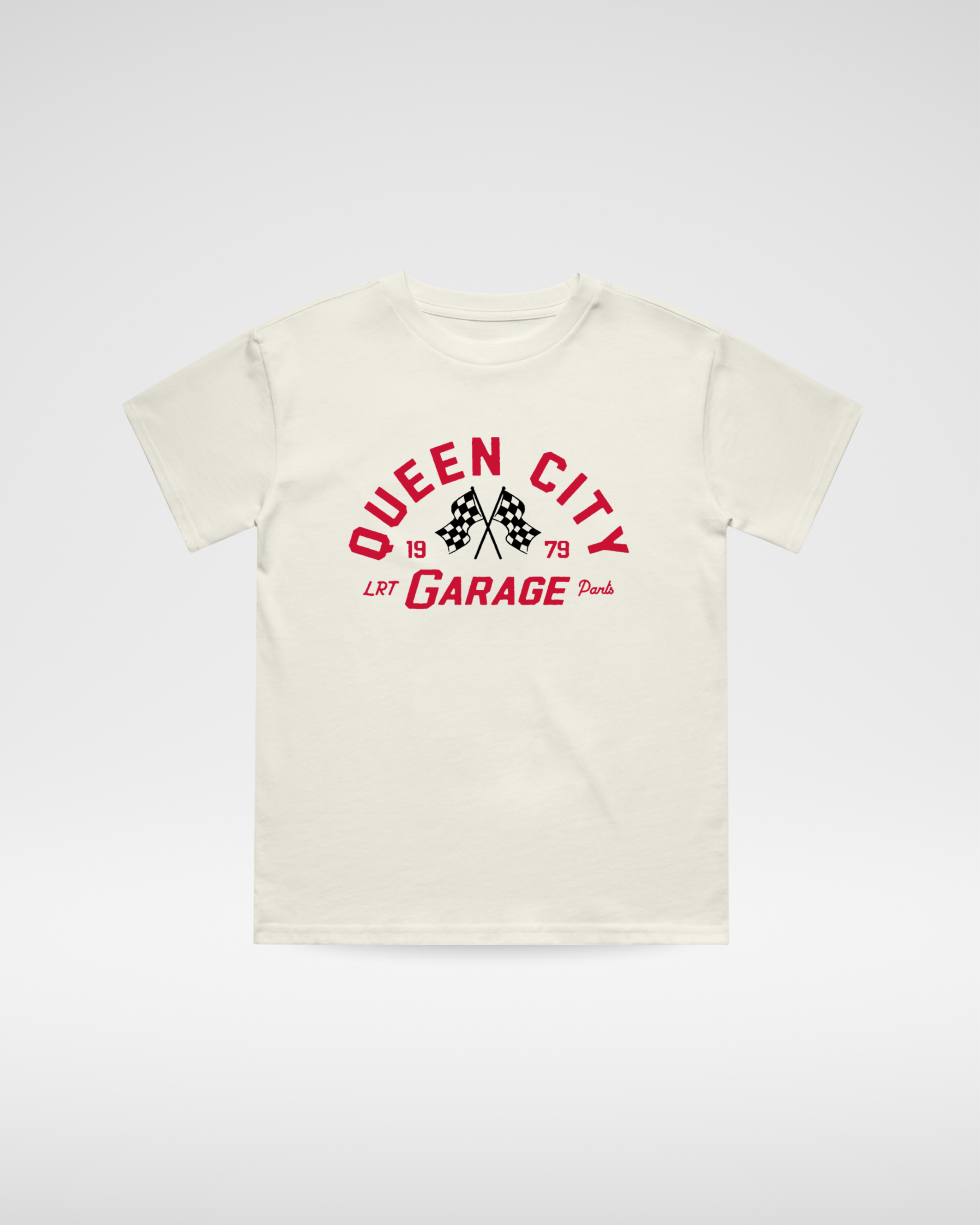 LRT GARAGE PARTS TEE - VINTAGE CREAM (FRONT ONLY)