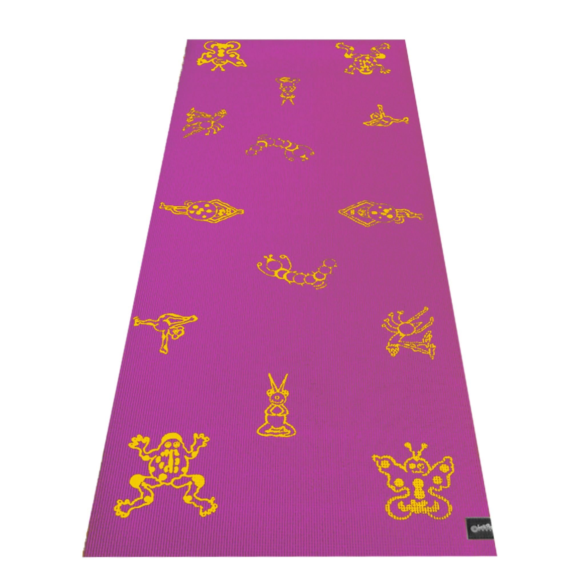 Kid's Eco-Friendly Sticky Yoga Mat with Fun Designs