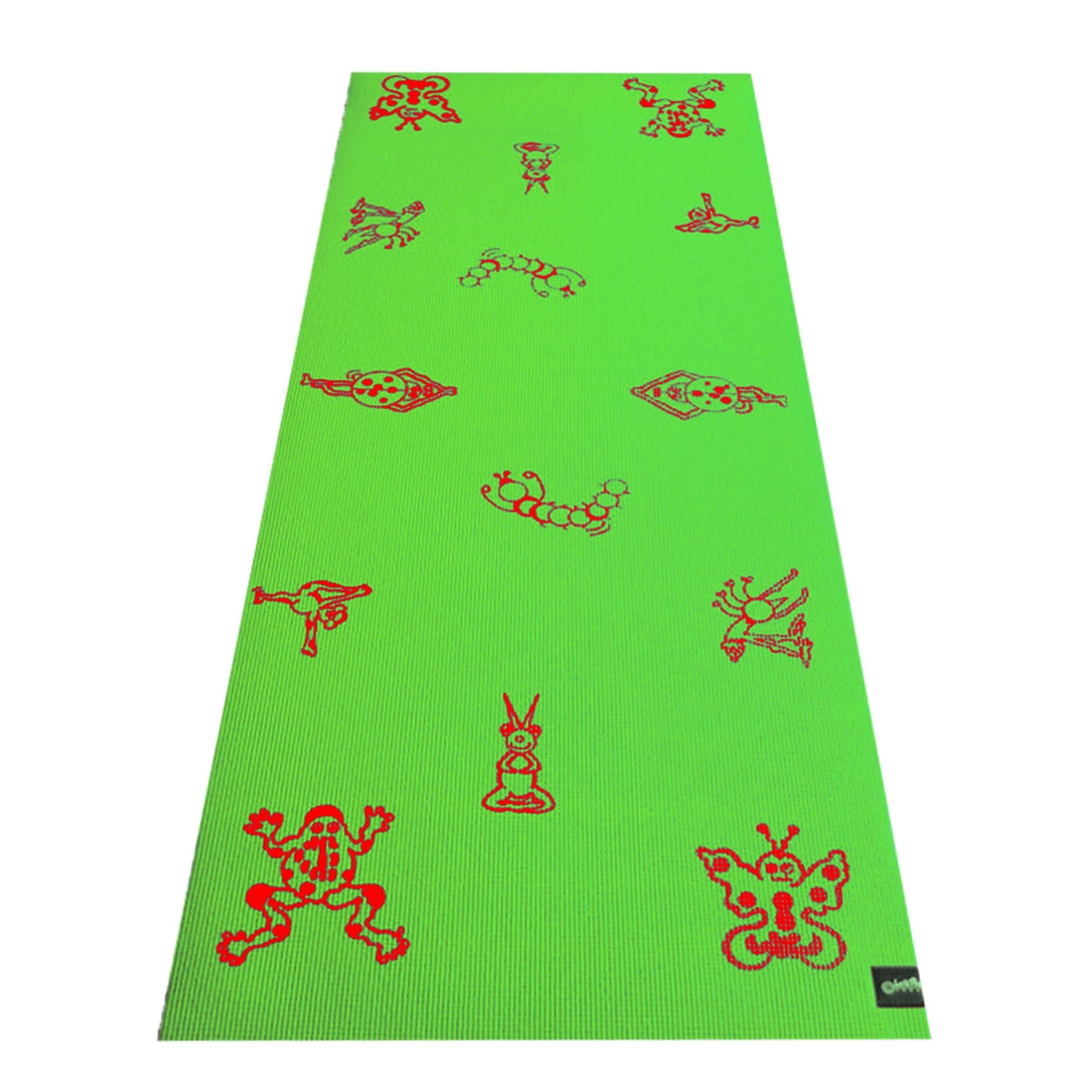 Kid's Eco-Friendly Sticky Yoga Mat with Fun Designs