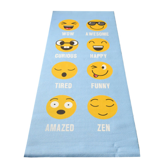 Kid's Eco-Friendly Sticky Yoga Mat with Fun Designs