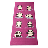 Kid's Eco-Friendly Sticky Yoga Mat with Fun Designs