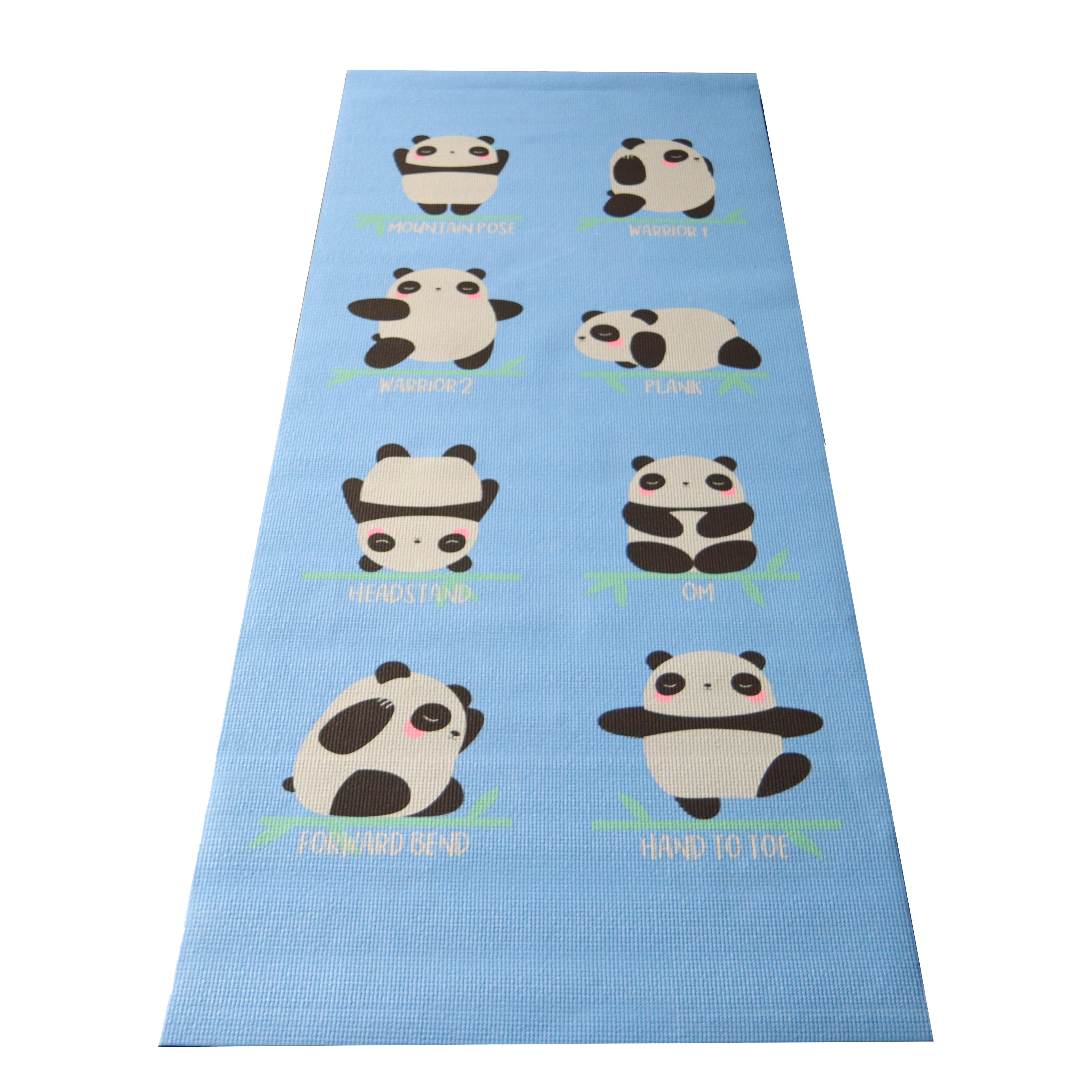 Kid's Eco-Friendly Sticky Yoga Mat with Fun Designs