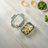 Stoneware Container - Sage Green