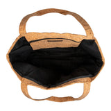 Cork Tote Bag With Yoga Mat Holder