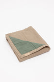 Desert Lark/Acadian Linen Quilted Blanket