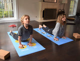 Kid's Eco-Friendly Sticky Yoga Mat with Fun Designs