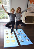 Kid's Eco-Friendly Sticky Yoga Mat with Fun Designs