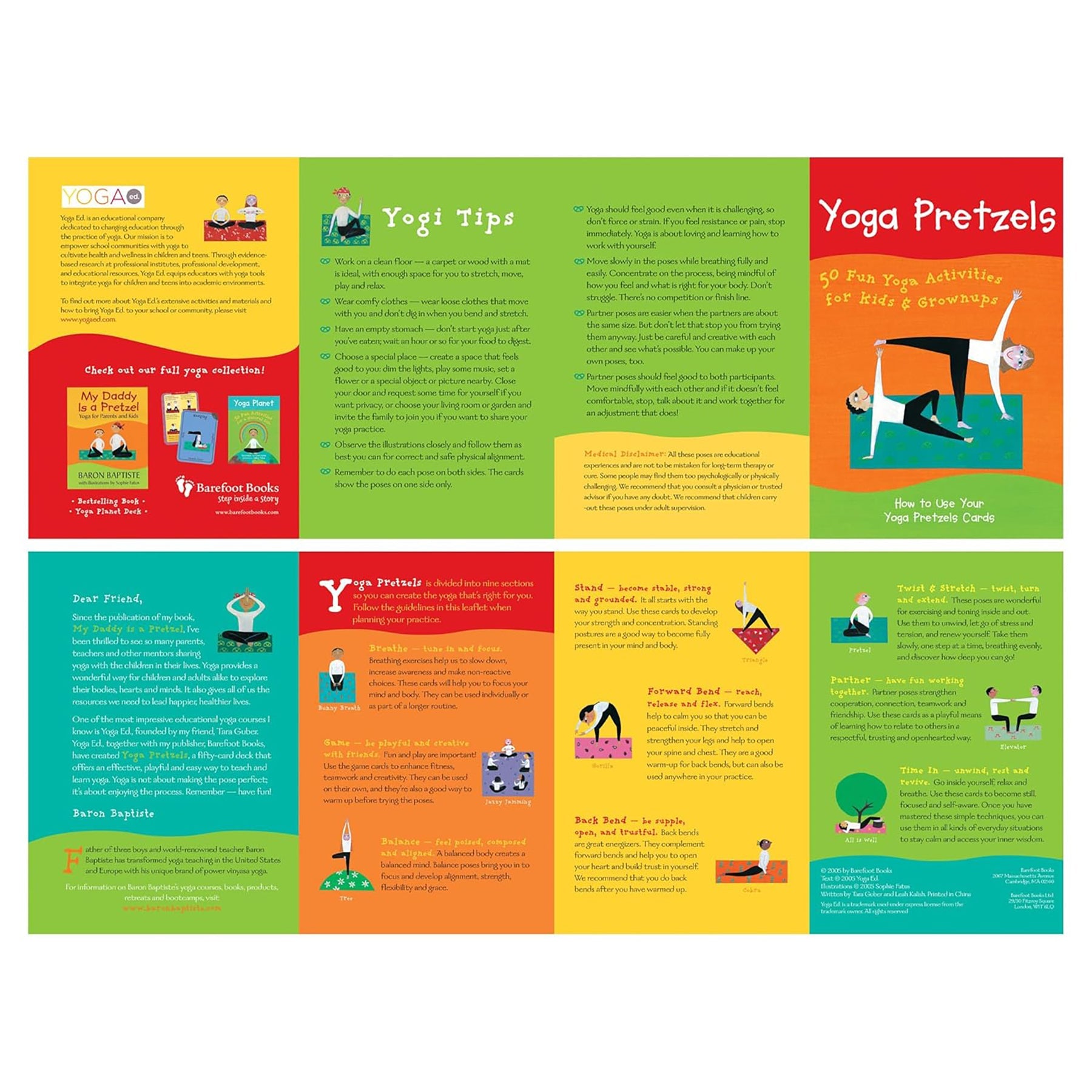 Yoga Pretzels Activity Cards