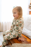 Harvest Hedgehogs 2pc Bamboo Pajamas