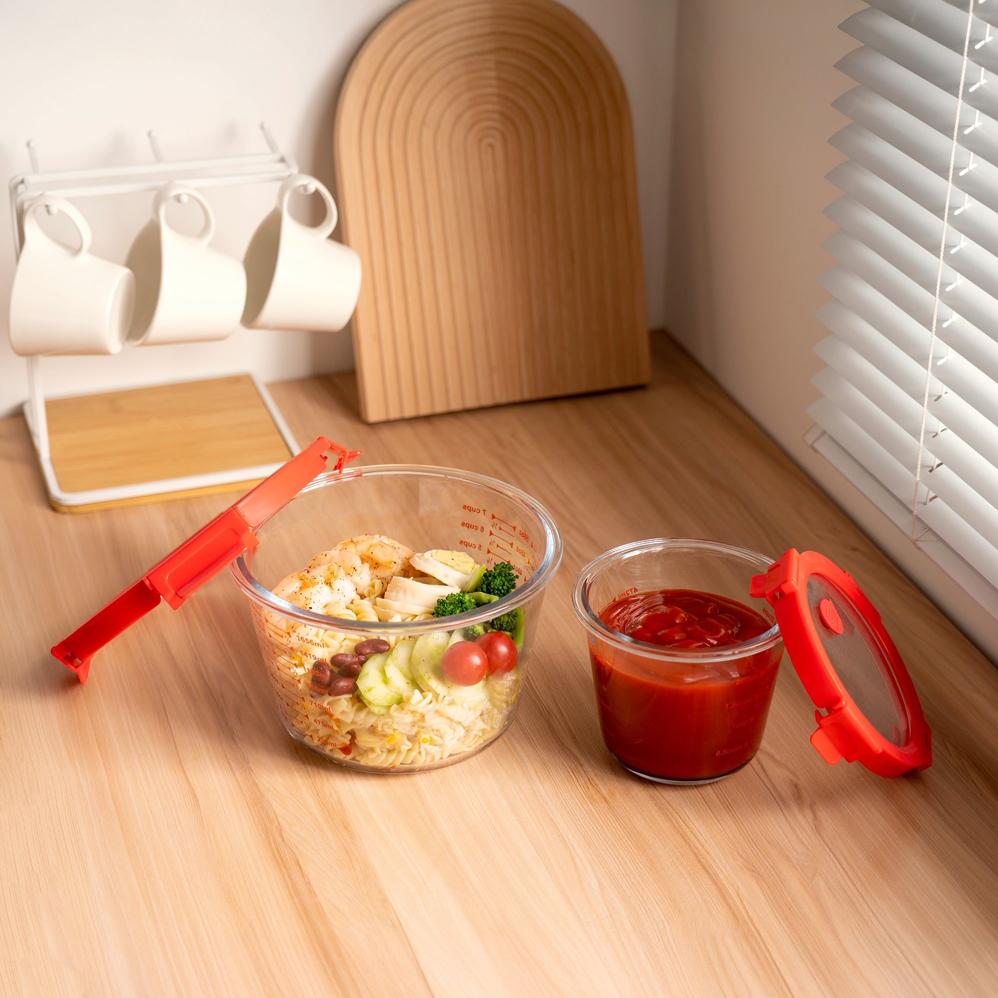 Glass Measuring Set