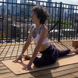 Cork Yoga Industrial Mat “The Imperial Eagle”