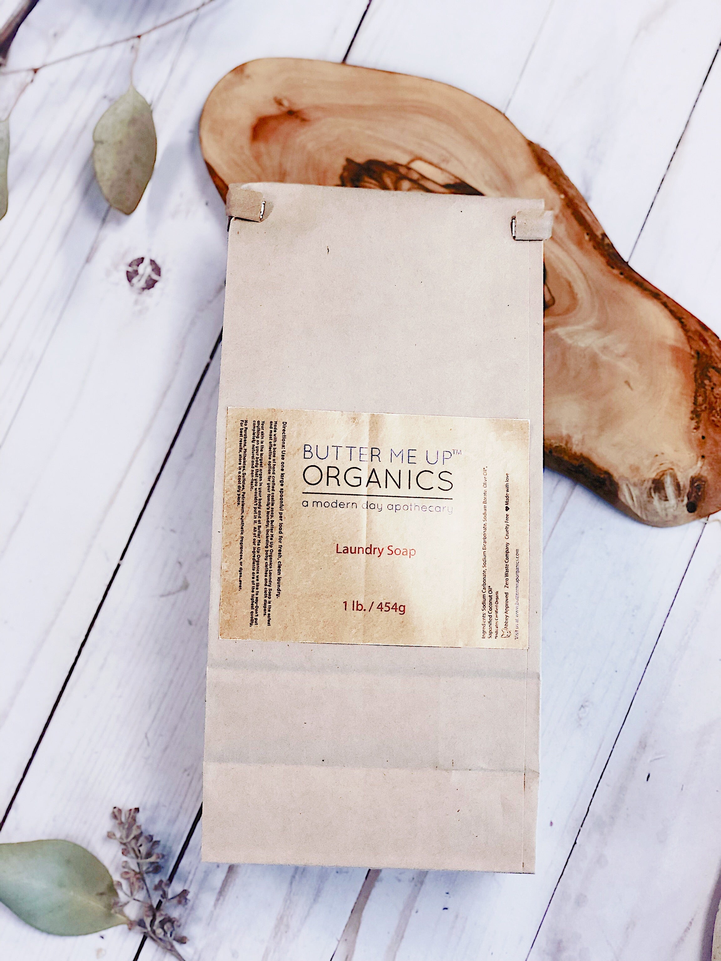 All-Natural Powdered Laundry Soap