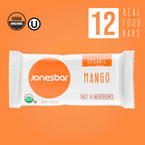 Organic Mango Almond Date Bars – 5-Ingredient Snack (12-Pack)