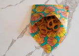 Beeswax Food Wrap - Sunrise Shell Print