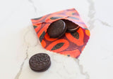 Beeswax Wrap Bulk Roll - Purple Papaya Print