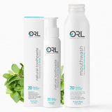Fresh Mint Natural Toothpaste &amp; Mouthwash Bundle