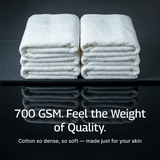 Luxury Organic Bath Towels (Four Pack)