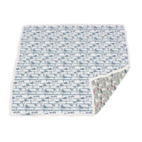 Ocean Palm Trees and Marina Sailboats Bamboo Newcastle Blanket