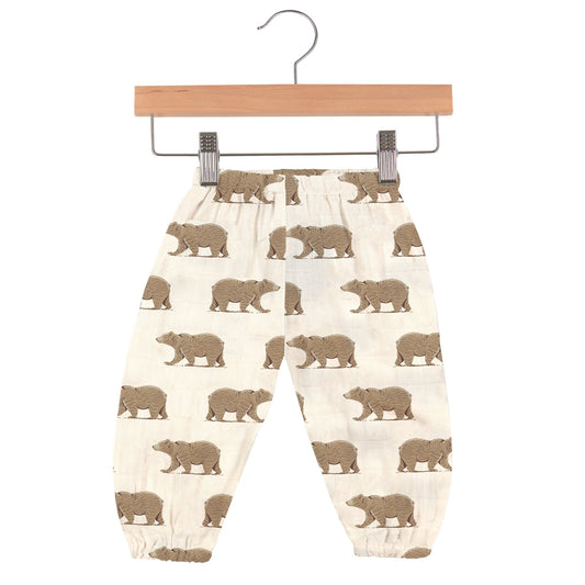 Goodnight Bear Bamboo Mini Pants