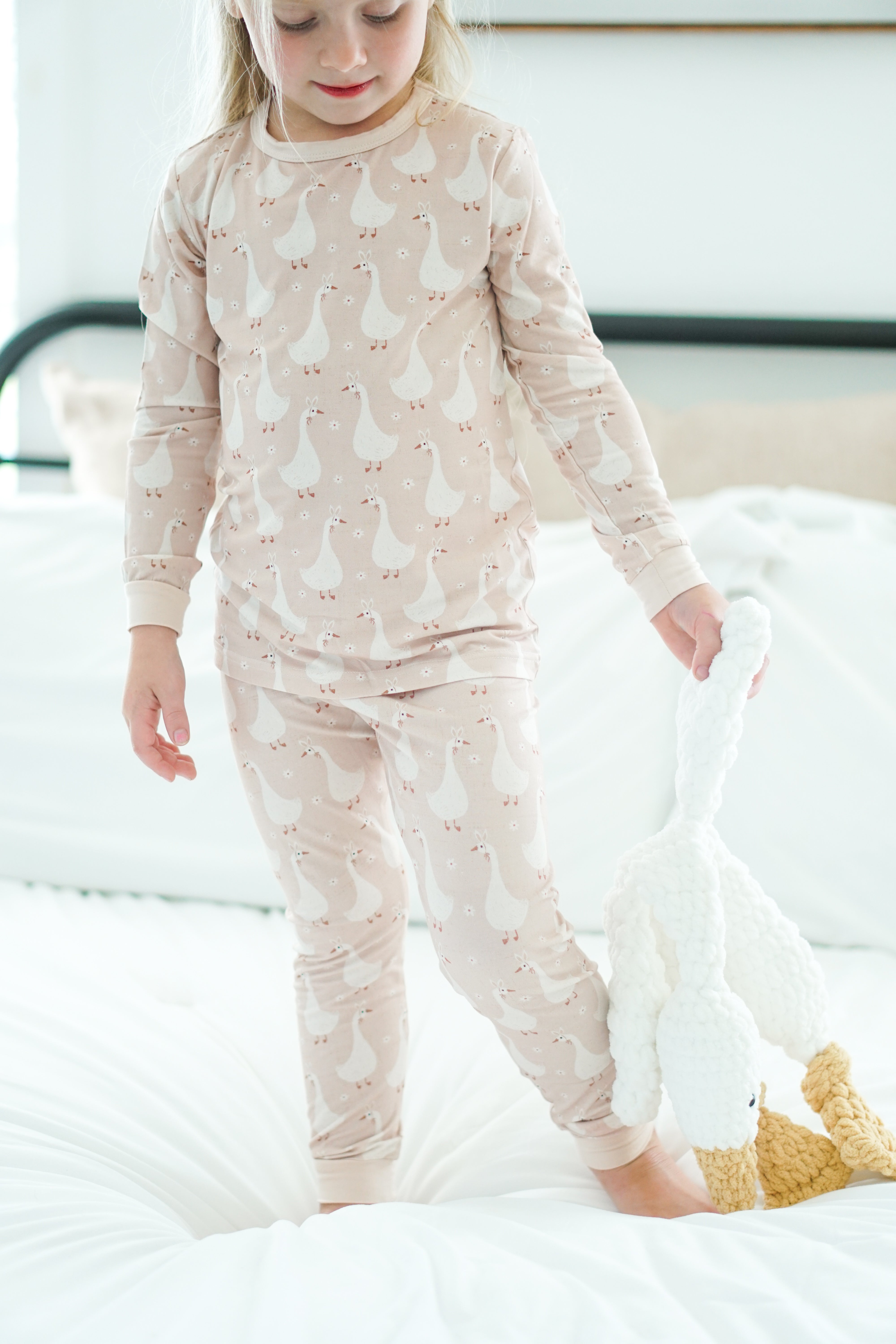 Silly Goose on the Loose 2pc Bamboo Pajamas