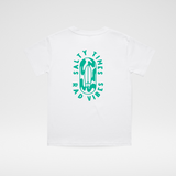 SALTY TIMES TEE - WHITE