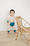 GOTS Certified Organic Cotton Playsuit - Sunrise