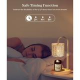 Candle Lamp Warmer with Timer | Adjustable & Dimmable (2 Styles)