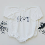 Dancing Skeletons Sweatshirt Romper