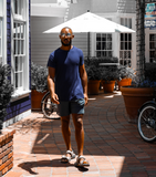 Bamboo Aerotech T-Shirt - Navy Blue