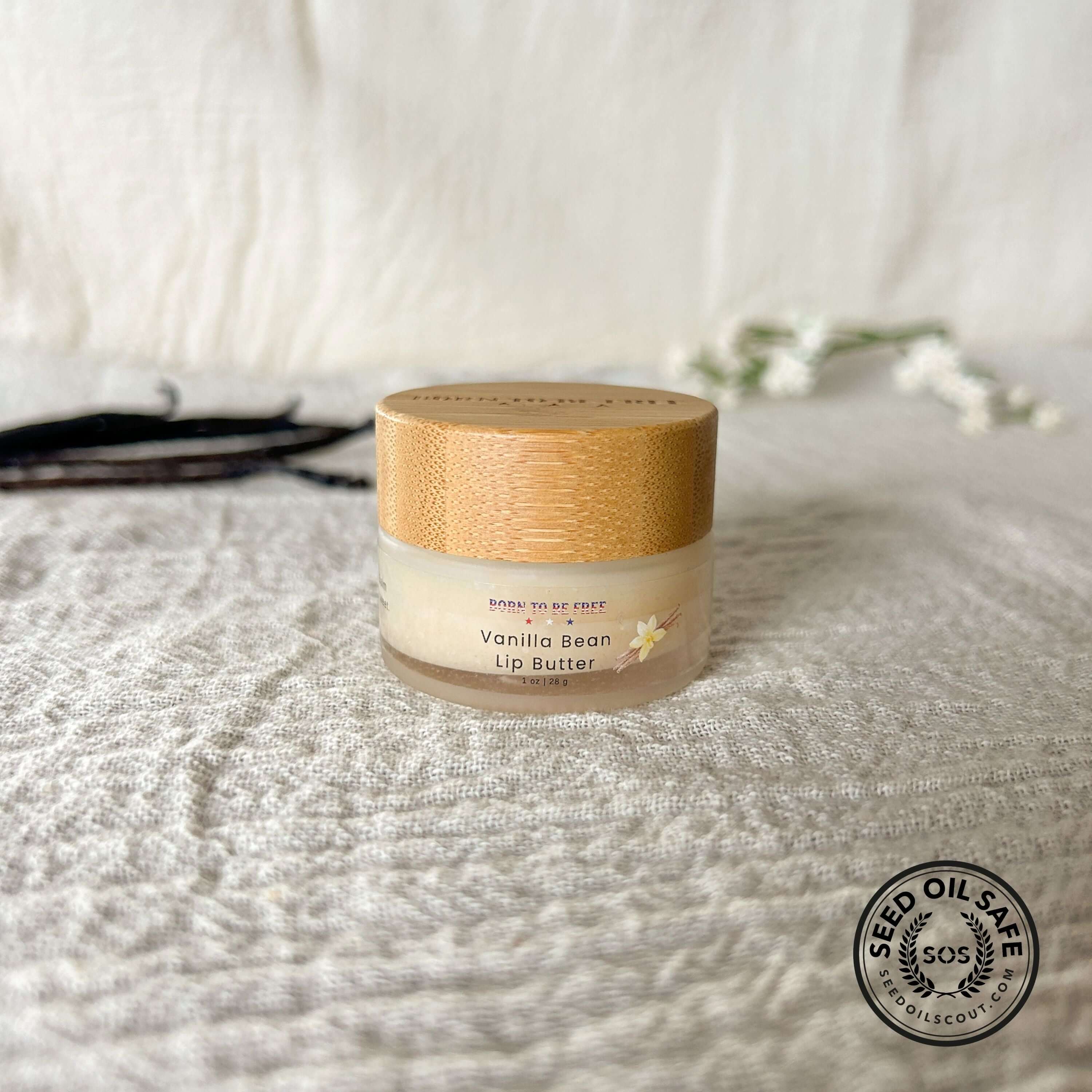 Vanilla Bean Tallow Lip Butter