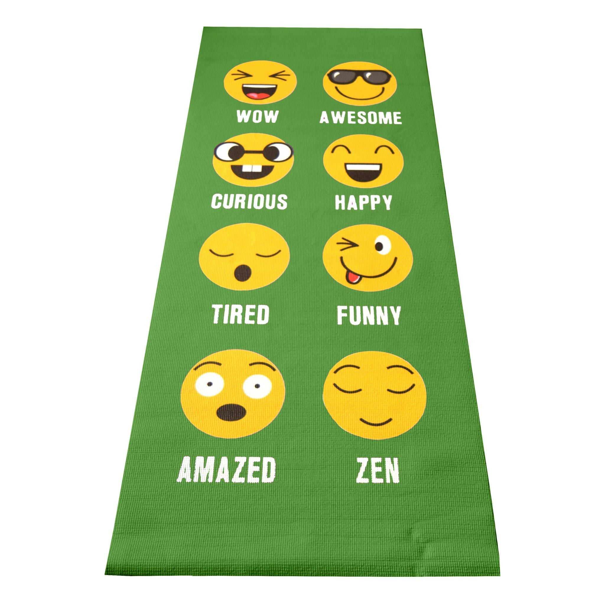 Kid's Eco-Friendly Sticky Yoga Mat with Fun Designs