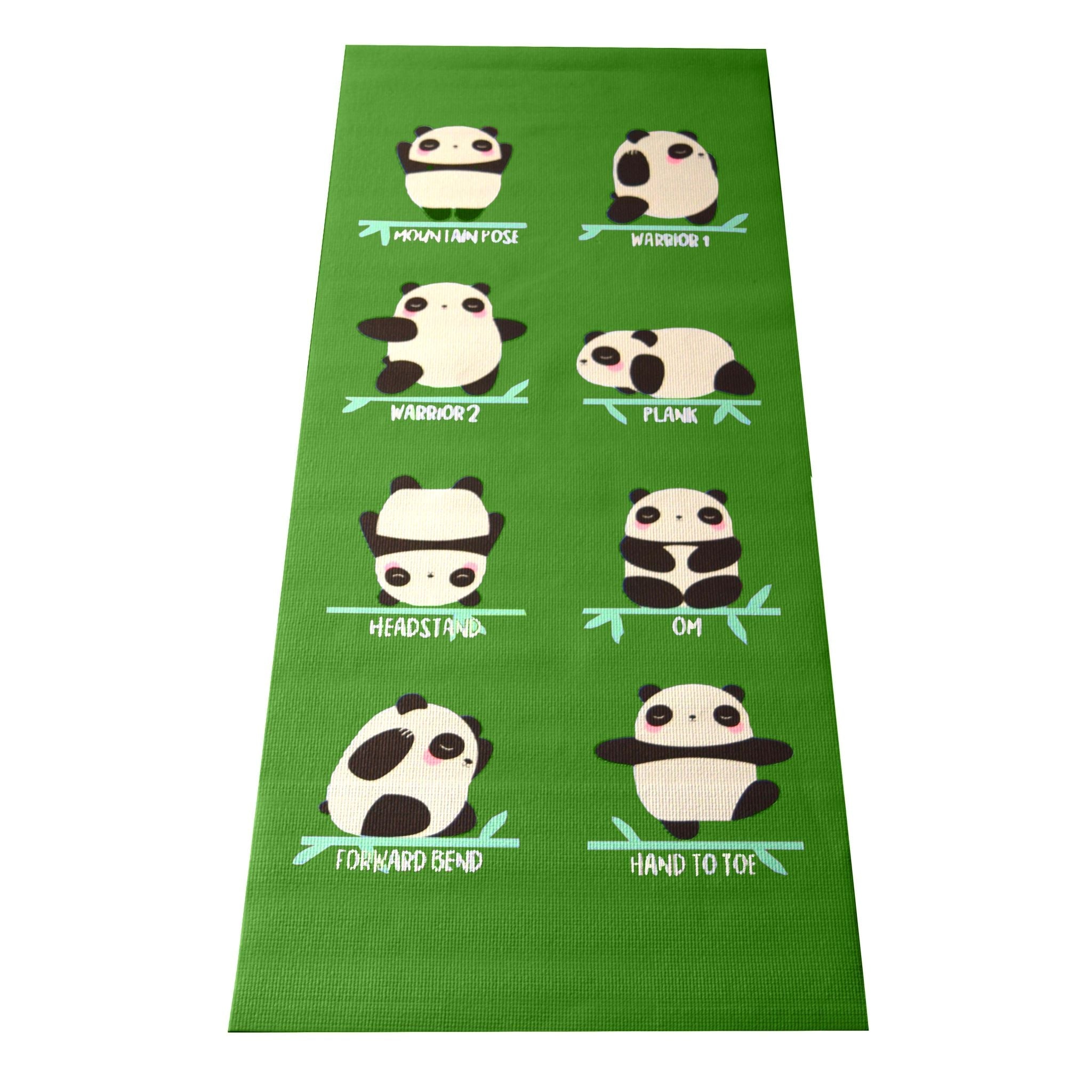 Kid's Eco-Friendly Sticky Yoga Mat with Fun Designs