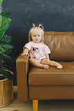 Halloween Girly Graphic Organic Cotton T-Shirt Romper *0-3m left