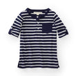 Henley Pocket Tee with Rolled Sleeves