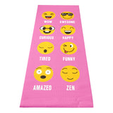 Kid's Eco-Friendly Sticky Yoga Mat with Fun Designs