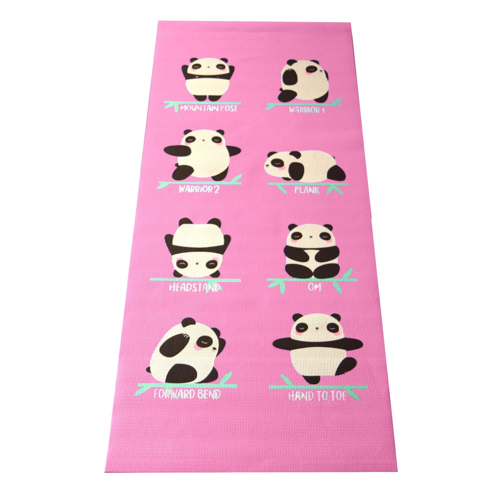 Kid's Eco-Friendly Sticky Yoga Mat with Fun Designs